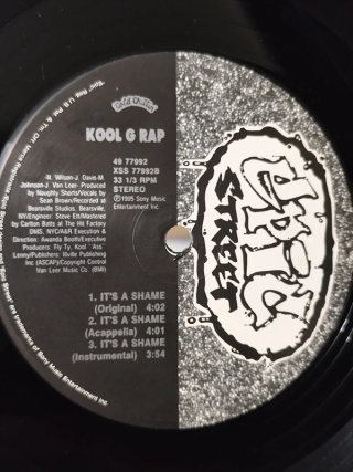 Vinilo Kool G Rap - It's A Shame 12" 1995