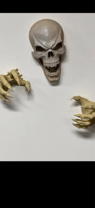 Decoración de Pared Esqueleto