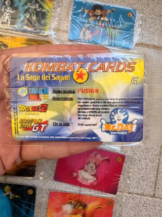 Dragonball Z GT MR DAY Carte 3D Set 10 Lenticolari