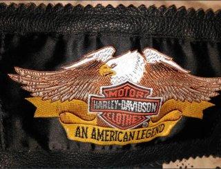 Cazadora de Cuero Harley-Davidson talla XL
