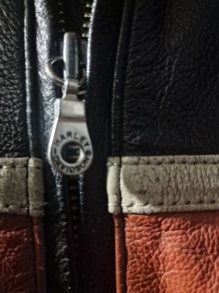 Cazadora de Cuero Harley-Davidson talla XL