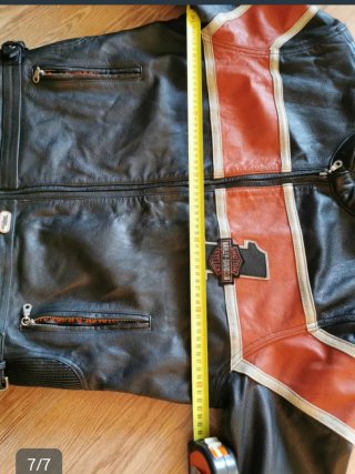 Cazadora de Cuero Harley-Davidson talla XL