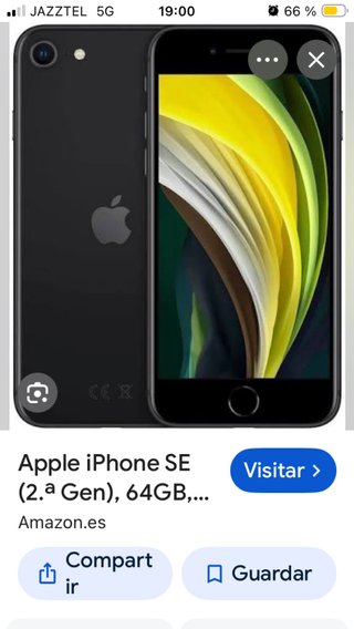 iPhone SE (2ª Gen) 64GB Nero