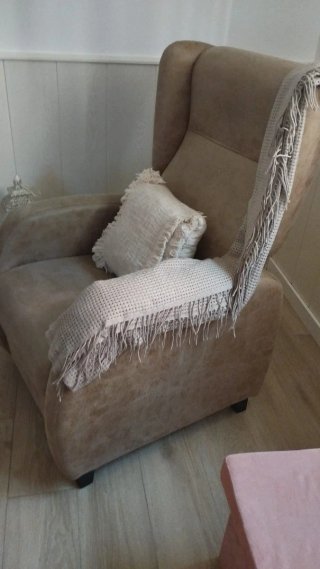 Sillón relax beige