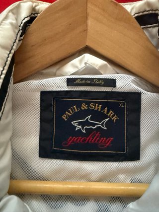 Cortavientos Paul & Shark Blanco Talla XL