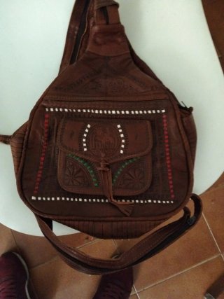 Mochila de Cuero Marroquí