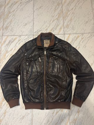 🇫🇷 Chaqueta de Cuero Vintage Chevignon — Legend Lab