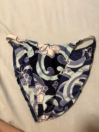 Parte de abajo de bikini estampada