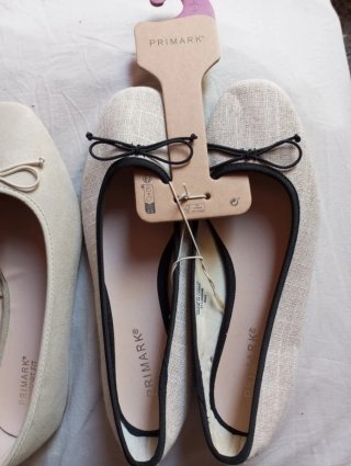 2 Pares de Bailarinas Primark Talla 38