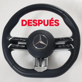 Embellecedor Volante Mercedes AMG Cromado