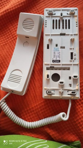 Telefonillo  Blanco