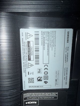 TV Samsung 49 Curva