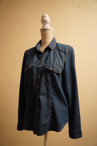 Camisa Vaquera Azul