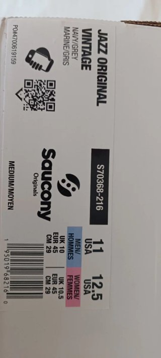 Zapatillas Saucony Azul y Gris