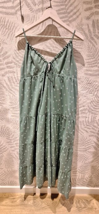 Vestido Verde Estampado