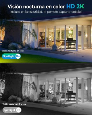 Nueva cámara Vigilancia Tical 2K Exterior Solar