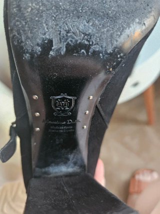Botines Massimo Dutti Negros Talla 38
