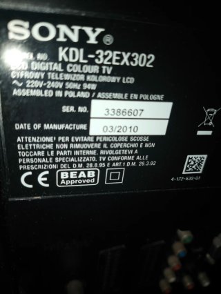 Placa Sony Bravia 32