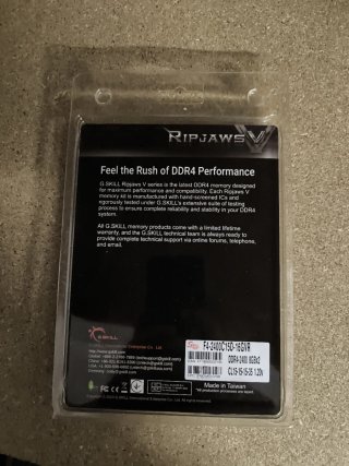 Memoria RAM G.Skill Ripjaws V Roja