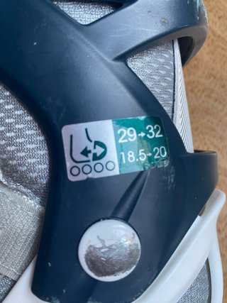 Patines en línea para niña, tengo 2 pares