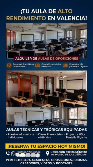 Alquiler de aulas