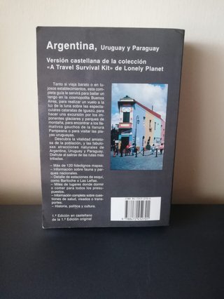 Guía de viajes Argentina, Uruguay y Paraguay 1993