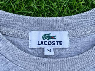 Sudadera Lacoste gris
