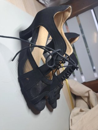 Zapatos de baile de salón negros