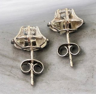 Pendientes Oro 18k 0.96ct Diamantes Art Decó