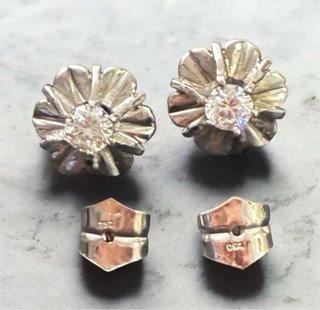 Pendientes Oro 18k 0.96ct Diamantes Art Decó