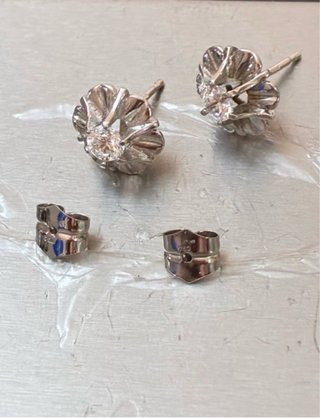 Pendientes Oro 18k 0.96ct Diamantes Art Decó