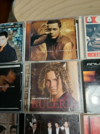 Lote 15 CDs Música Pop Latino Romántico