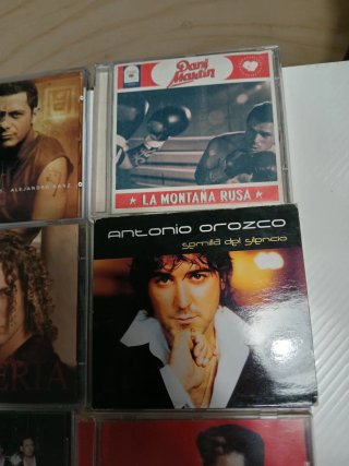 Lote 15 CDs Música Pop Latino Romántico