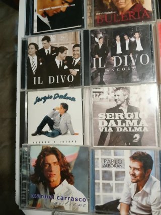 Lote 15 CDs Música Pop Latino Romántico