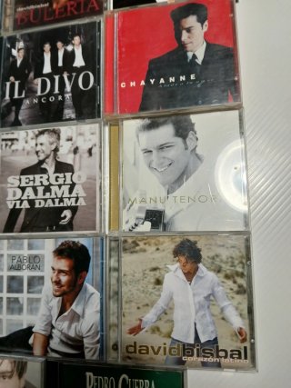 Lote 15 CDs Música Pop Latino Romántico