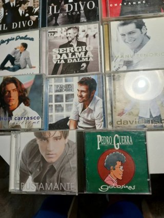 Lote 15 CDs Música Pop Latino Romántico