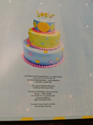 Álbum de fotos de cumpleaños en valenciano