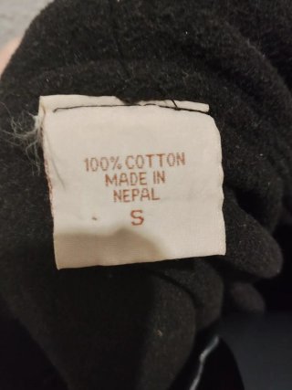 Chaquetón estampado con capucha tallaS