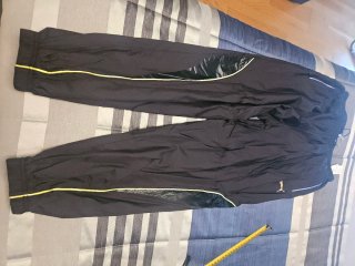 Pantalón Chándal Puma Talla S Negro Dorado