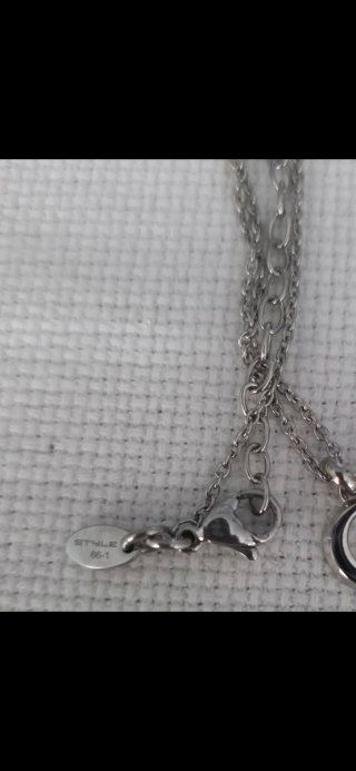 Cadena con Corazón Lotus