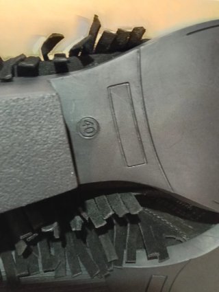 Botas Negras con Flecos Talla 40