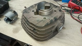 Cilindro Montesa H6 125 para encamisar