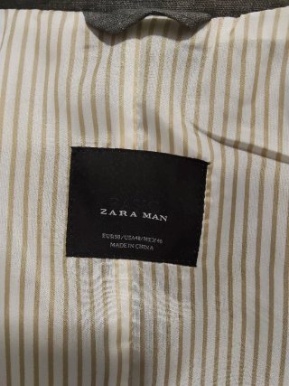 Conjunto IMPECABLE Chaqueta y Camisa Zara Man