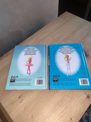 2 Libri: Barbie veterinaria e Barbie ballerina