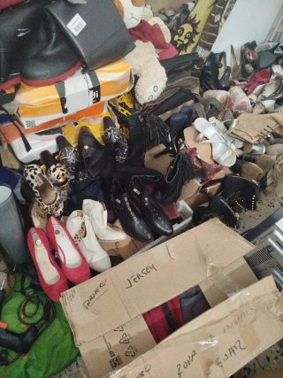 Lote 80 Pares Zapatos Mujer Talla 37