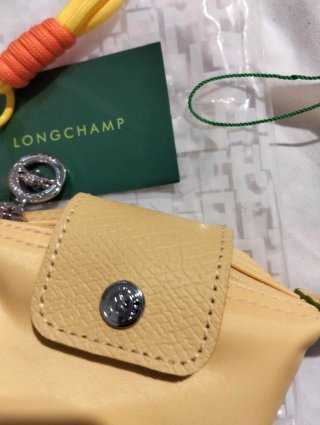 Monedero Longchamp Amarillo