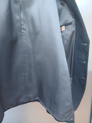 Traje de Chaqueta Negro Hombre Talla L