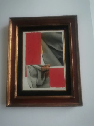 Cuadro Rafael Canogar Contemporáneo