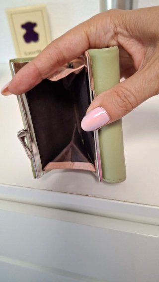 Cartera verde Forever Memory