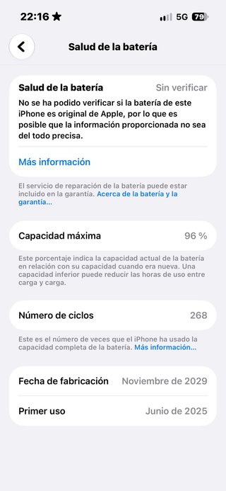 iPhone 15 Negro 256 GB